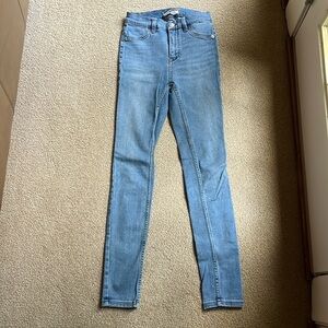 Free People High Rise Skinny Jeans